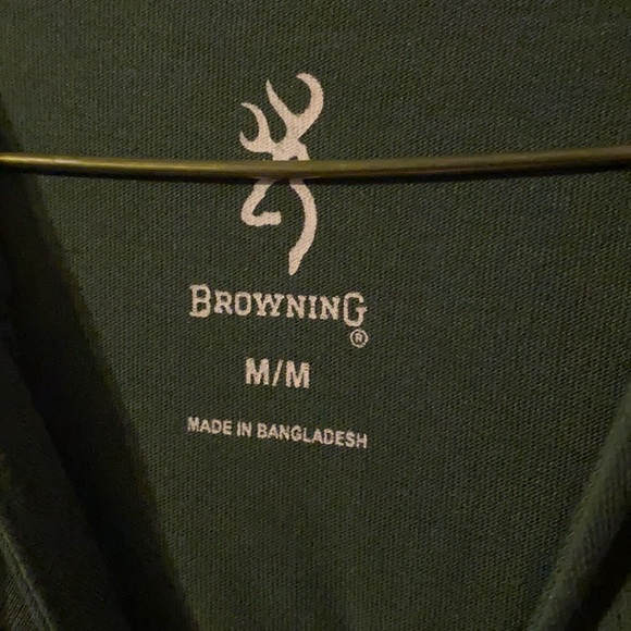 Browning t-shirt hoodie size M - Picture 2 of 2